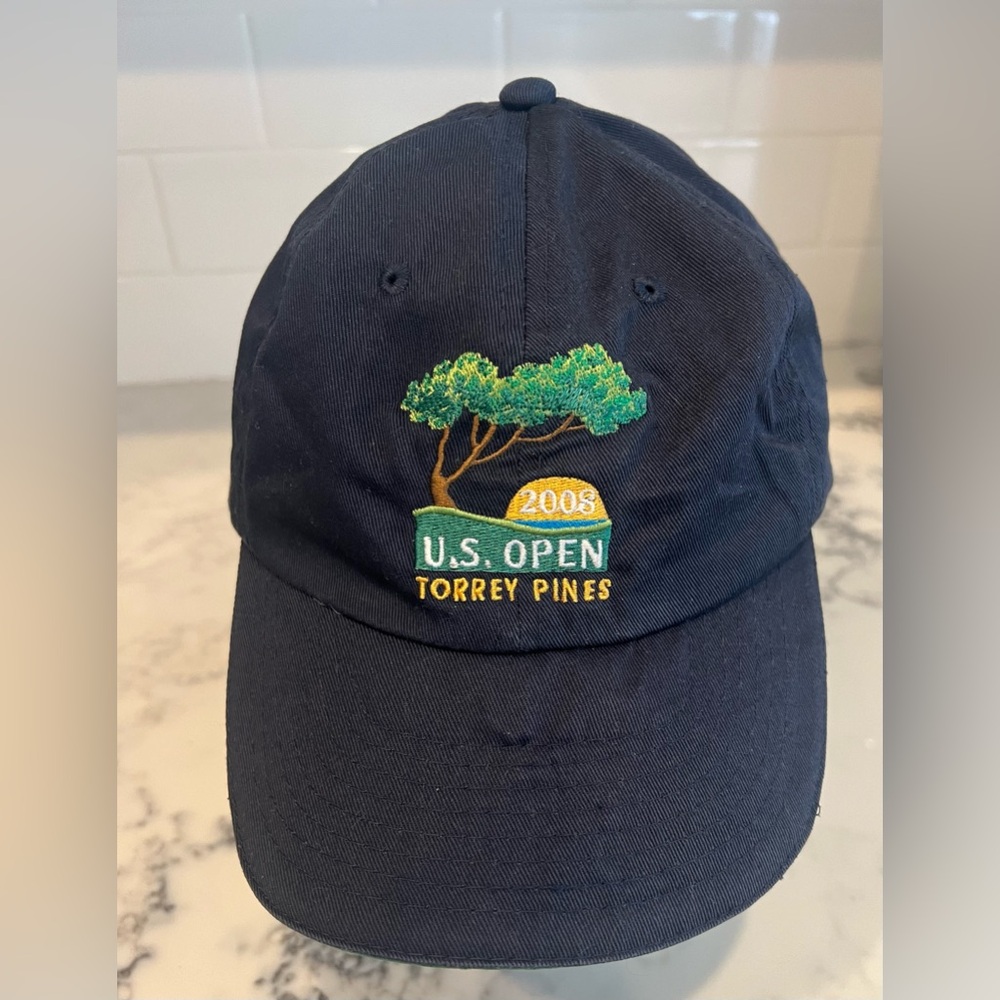 Vintage 2008 US Open Torrey Pines Hat Cap Golf Official Adjustable